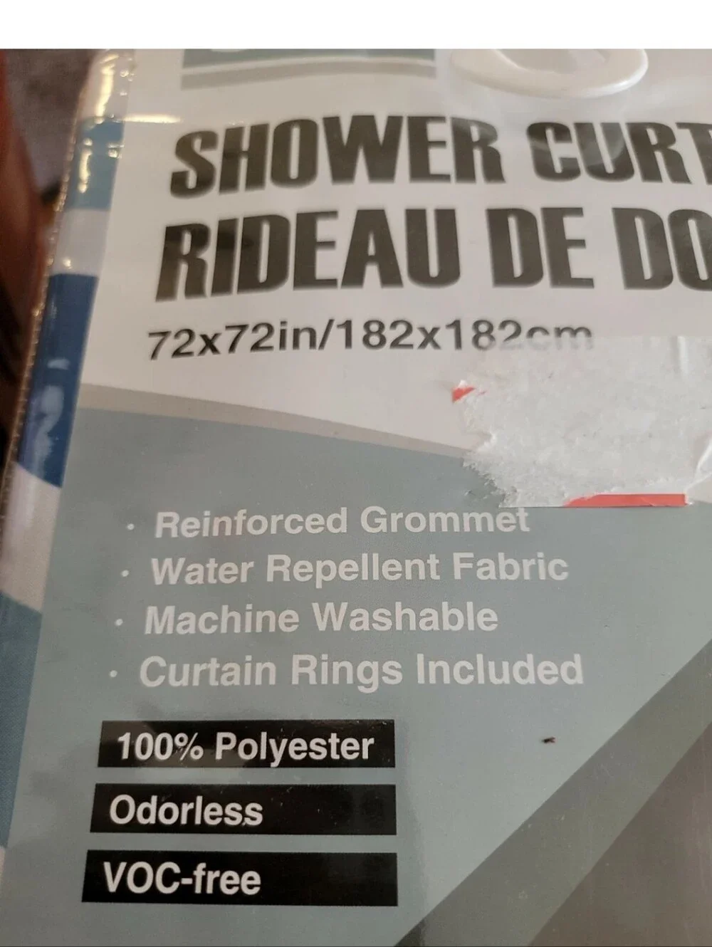 New Sunlit Shower Curtain Water Repellent 72